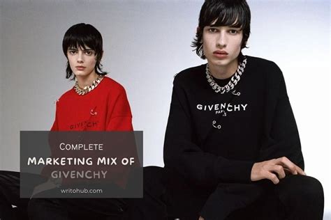 givenchy marketing mix